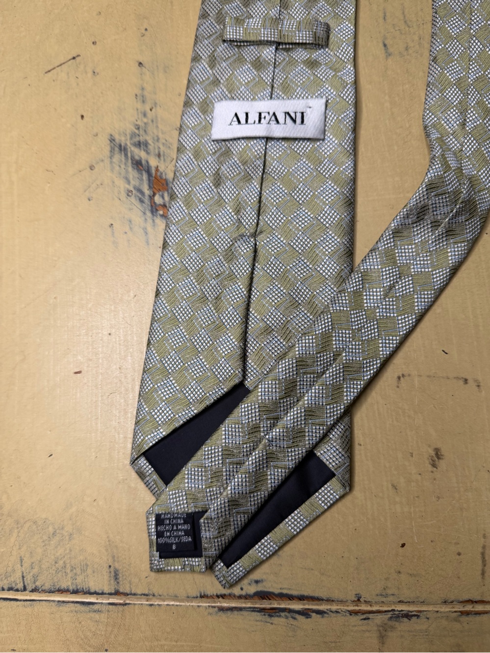 Alfani Silk Tie - Picture 3 of 4